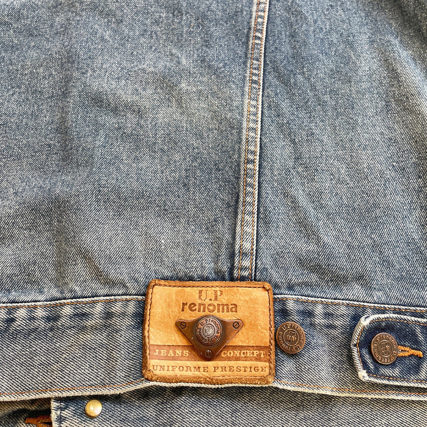 U.P. RENOMA Denim Jacket 1980s